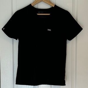 Figs Scrubs Catarina top Black Sz S